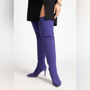 Sydney Neoprene Over The Knee Boot 11W
